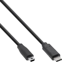 InLine USB-C auf Mini-B 1,5 m Schwarz