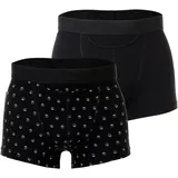 HOM »Boxershort Boxer Briefs HO1- Gabriele #2 2er Pack Schwarz