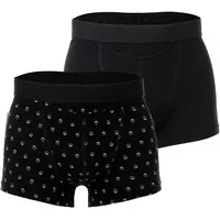 HOM »Boxershort Boxer Briefs HO1- Gabriele #2 2er Pack Schwarz