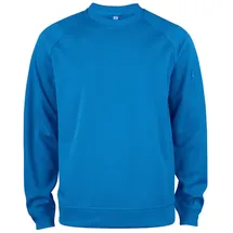 Clique Basic Active Roundneck blau 62