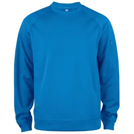 Clique Basic Active Roundneck blau 62