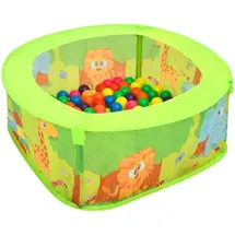 vidaXL Bällebad mit 50 Bällen für Kinder 75x75x32 cm