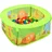 vidaXL Bällebad mit 50 Bällen für Kinder 75x75x32 cm