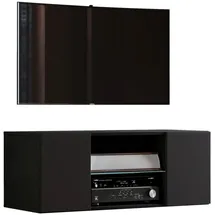 VCM Jusa TV-Lowboard 95 cm schwarz