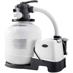 INTEX 26680 - Sandfilterpumpe & Salzwasser System - QX2600 (8m3l/hr, bis 56m3 Pool)