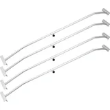 BITUXX Anhängerplane 4er Set Flachplanenbügel 100 - 170 cm