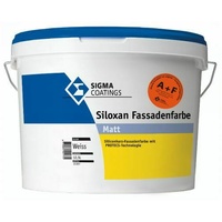 SIGMA Siloxan Fassadenfarbe A+F – 12,5 Liter