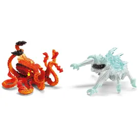 Schleich Eldrador Creatures Eiskäfer vs. Feuerkrake