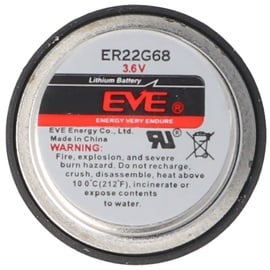 Eve ER22G68 Lithium Batterie 3,6 Volt mit 2 Lötpins, ersetzt TL-5186 und SL-840