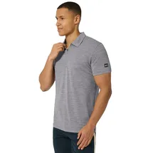 super.natural Zip Poloshirt Cashmere Grey Melange S
