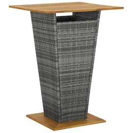 vidaXL Gartenbar Set 5-tlg. Grau