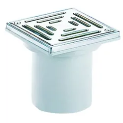 Dallmer Boden- Ferneinlauf Dallmer KEN 11 50112 Rost aus Edelstahlahl 150x150 mm verschr