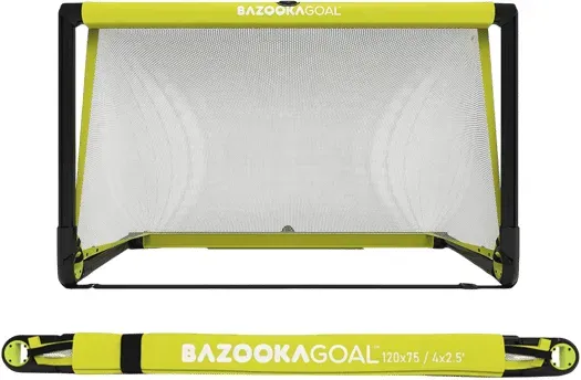 BAZOOKAGOAL CLASSIC PVC | 120x75cm | Gelb Weiß