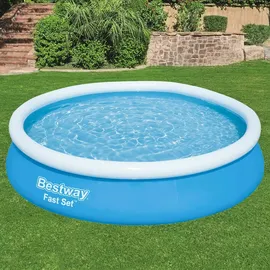 BESTWAY Fast Set Aufstellpool ⌀ 366 x 76 cm Blau