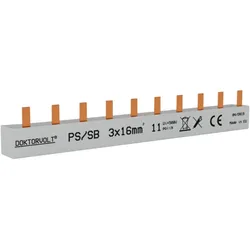3P Phasenschiene Stift 11-polig 16mm2 PS/SB Schiene 5149