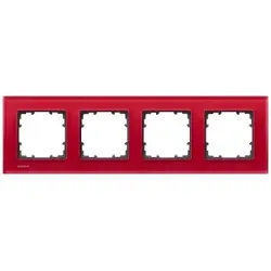 Siemens 5TG12043 DELTA miro Glas orient Rahmen 4-fach