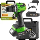 PROCRAFT PA18LiH-1B-C inkl. 1 x 2,0 Ah + Koffer