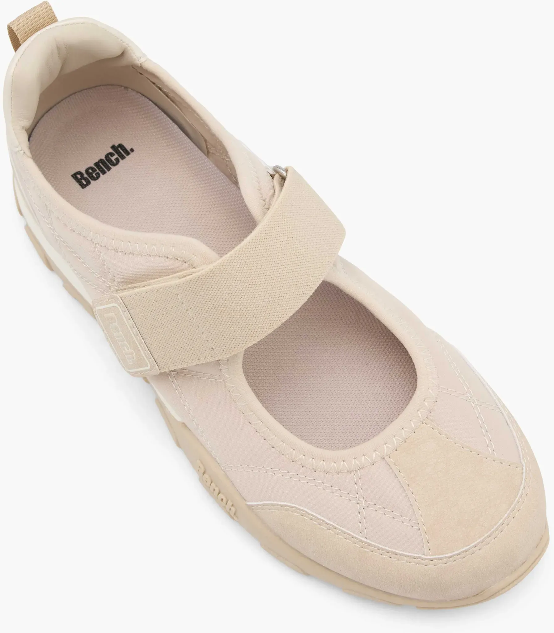 Bench  Halbschuh Beige, Damen, Größe: 39, Material: Lederimitat/Synthetik - Bench  Halbschuh Beige, Damen, Größe: 39, Material: Lederimitat/Synthetik - woman - Beige