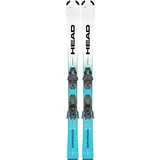 HEAD Kinder All-Mountain Ski Supershape JRS + JRS 7.5 GW CA, Größe 130 in Blau Blau
