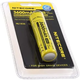Nitecore NL1836 18650 3600 mAh 5 St.