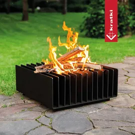 Kratki Feuerschale Erizo Ø 40 cm Schwarz