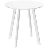 Homcom Esstisch Ø 72 cm weiß