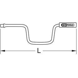 1/4" Kurbel