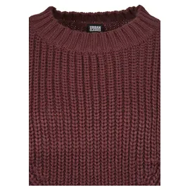 URBAN CLASSICS Wide Oversize Sweatshirt Rot M