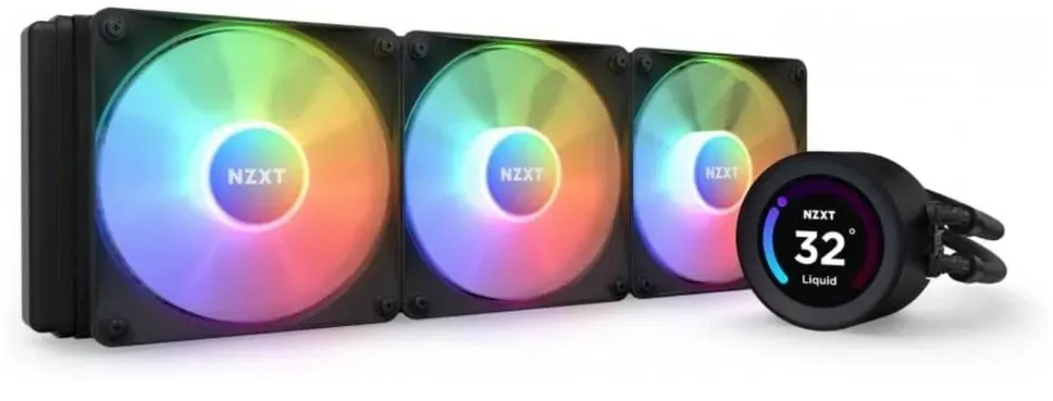 NZXT Wasserkühlung Kraken Elite 360 RGB 360 mm - Wasserkühlung - schwarz schwarz