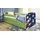 WFL GROUP Jugendbett  mit Schublade 70 x 140 cm Kiefer grün