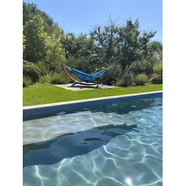 La Siesta Hängematte Modesta lagoon Doppel. Blau Türkis