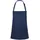 KARLOWSKY BLS 6 PURE Kurze Latzschürze BASIC mit Schnalle und Tasche, 65% Polyester/35% Baumwolle, Marine, Einheitsgröße