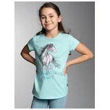 TRIGEMA T-Shirt mit Pferd - 116