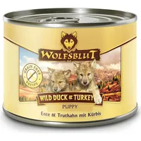 Wolfsblut Wild Duck Puppy & Turkey 6 x 200 g