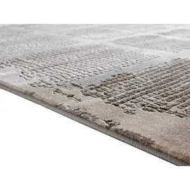 Mozato Novel Vintage-Teppich Pera, Creme, Grau, Textil, Abstraktes, rechteckig, 160x230 cm, Teppiche & Böden, Teppiche, Vintage-Teppiche