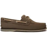 Timberland Classic Wide Bootsschuhe - Olive Nubuck - EU 43 1/2