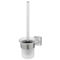 Trendline Toilettenbürstenhalter Edelstahl gebürstet Simple Cube