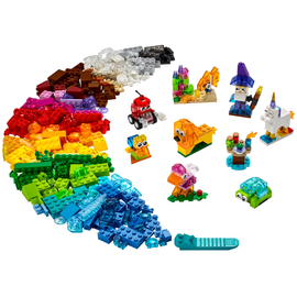 Lego Classic Kreativ-Bauset mit durchsichtigen Steinen 11013