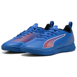 Puma Ultra 6 Play Hallenschuhe Kinder Ultra Blue/Puma White/Glowing Red 34,5