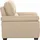 Calia Italia Sessel Gaia Leder 100 x 92 x 94 cm beige