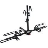 MaxxHaul 50027 Fahrradträger für 2 Fahrräder, für Autos, LKWs, SUVs, Minivans mit Anhängerkupplungsspanner, ideal für E-Bikes mit Standardbreite Reifen