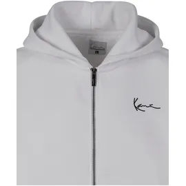 Karl Kani Chest Signature Essential Zip Hoodie Herren Weiß