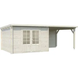 Palmako Gartenhaus Ella 6,14 x 3,40 m Beige