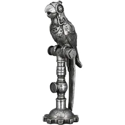 Casablanca by Gilde Tierfigur »Skulptur Parrot Steampunk« Casablanca by Gilde silberfarben