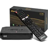 Xsarius Q12 plus Android 12 4K UHD IP-Receiver Dual-WiFi, HDMI, BT, USB 3.0