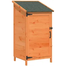 vidaXL Gartenhaus 0,59 x 0,56 m Braun