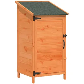 vidaXL Gartenhaus 0,59 x 0,56 m Braun