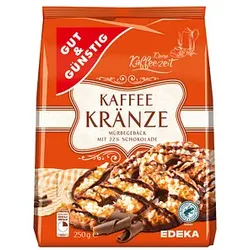 GUT&GÜNSTIG Kaffeekränze Gebäck 250,0 g