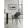 SalesFever Essgruppe, 5 tlg. 160 x 85 cm | Bezug Samt Grau, natur Holz, Metall, Textil, Akazie, massiv, konisch, 85x76.5x160 Esszimmer, Tische, Esstische