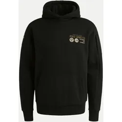 Hoodie mit Artwork Schwarz XL